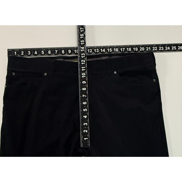 Lee Pants Mens 44X32 Black Exreme Motion MVP Stretch Performance Actual 43X32 - Picture 5 of 10